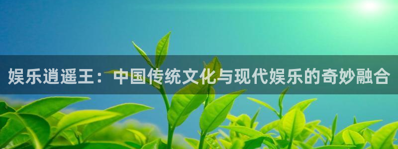 k8凯发账号注册入口：娱乐逍遥王：中国传统文化与现代娱乐的奇妙融合